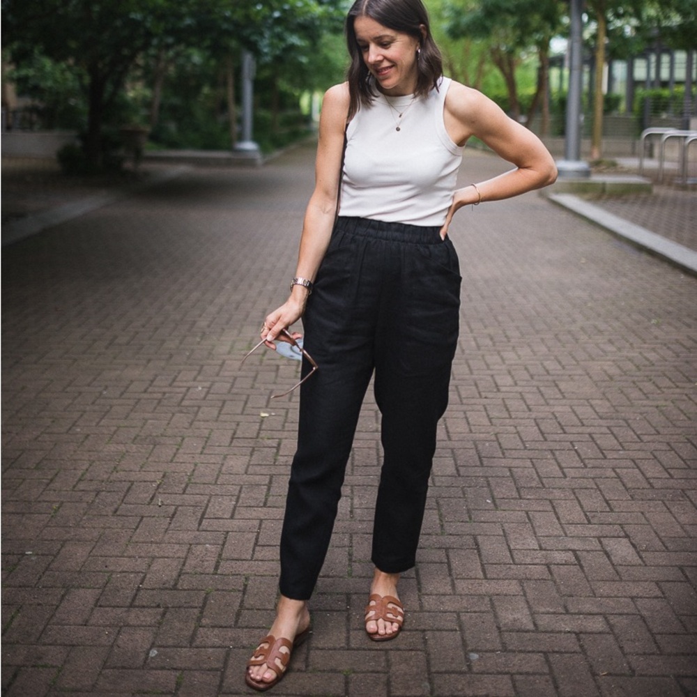 Ryan Linen Pants by Only Child - M